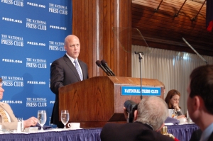 New Orleans May Mitch Landrieu shares challenges, optimism of the city's road to recovery from Hurricane Katrina and the BP oil spill.