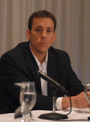Jim VandeHei, co-founder of Politico. Photo by Greg Tinius.