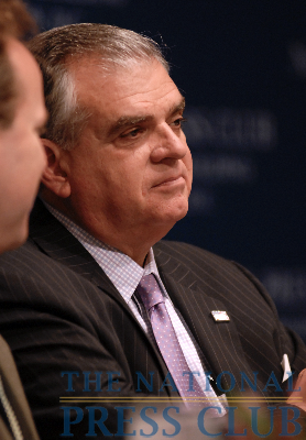 Treasury Secretary Ray LaHood at the National Press Club Luncheon, May 21, 2009.Photo: Greg Tinius/Tinius-Arts