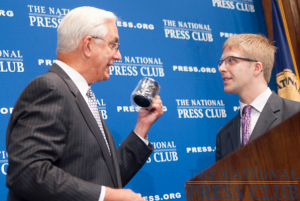 Dr. Edward Miller, Dean and CEO of Johns Hopkins Medicine discusses the new health care law at a June 21, 2010 National Press Club Luncheon. Dr. Miller accepted the traditional...