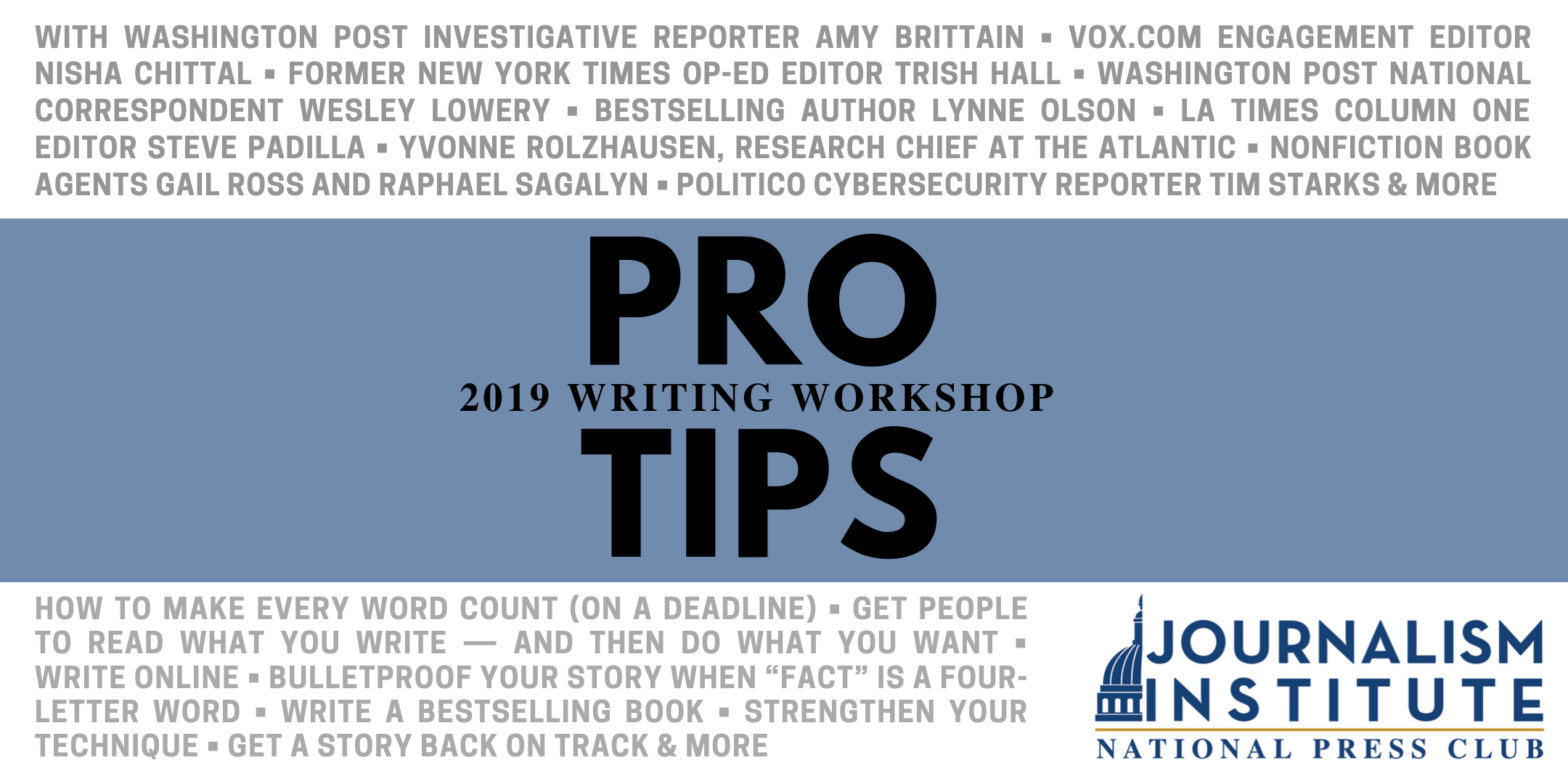 Pro Tips Workshop