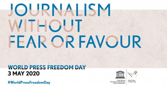 Wolrd Press Freedom Day 2020 Logo