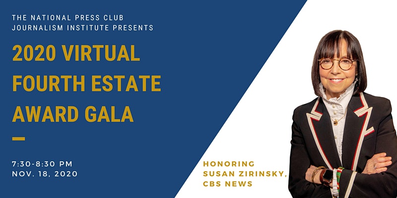 2020 NPC Fourth Estate Award Honoring Susan Zirinsky