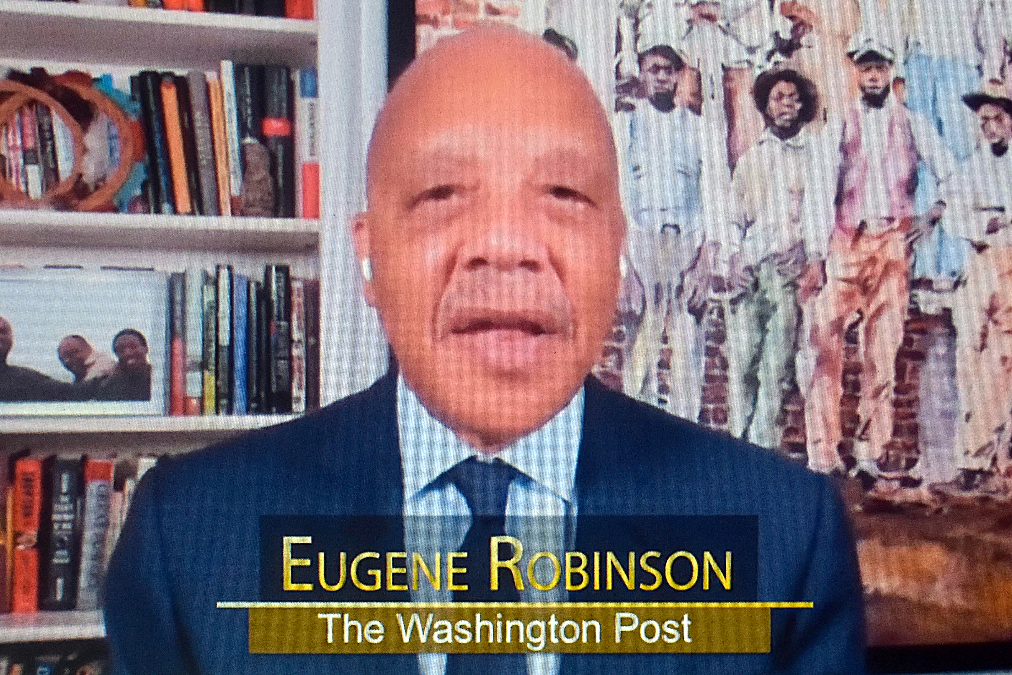 Eugene Robinson, Washington Post columnist and MSNBC analyst. Photo by Alan Kotok.