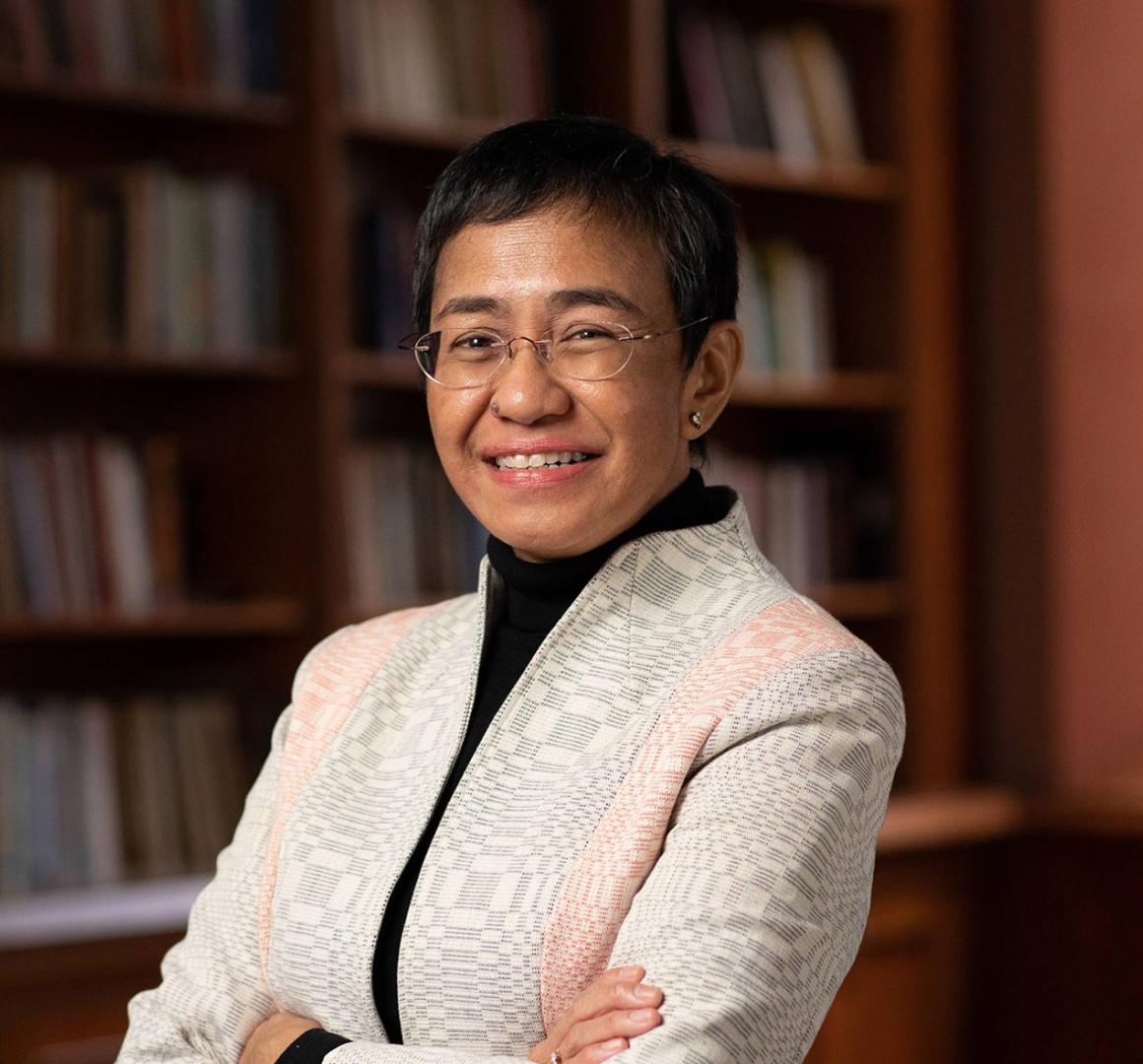 Nobel Prize laureate Maria Ressa