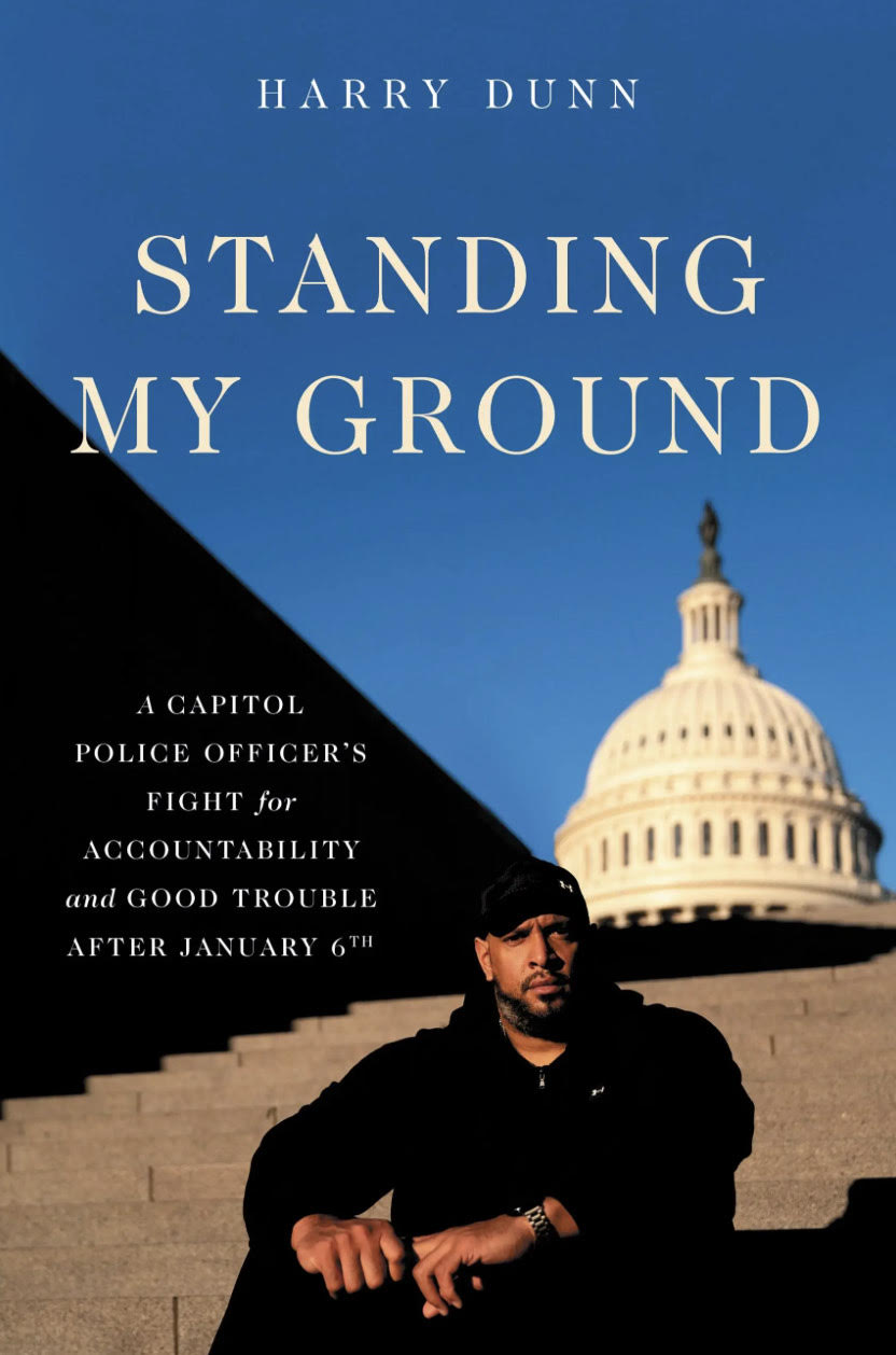 Harry Dunn, a  Capitol police officer who was on duty on Jan. 6, 2021, will discuss his new book on Oct. 26.