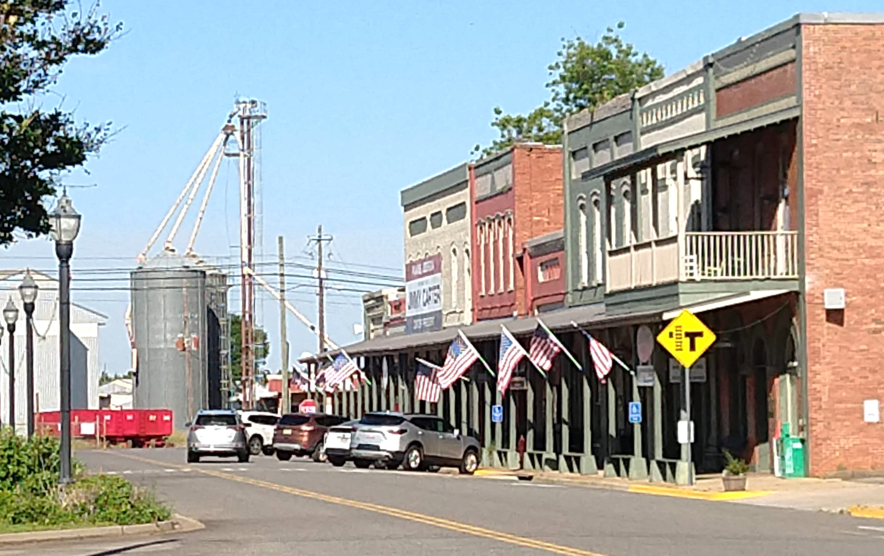 Downtown Plains, Ga. Photo by Ken Dalecki
