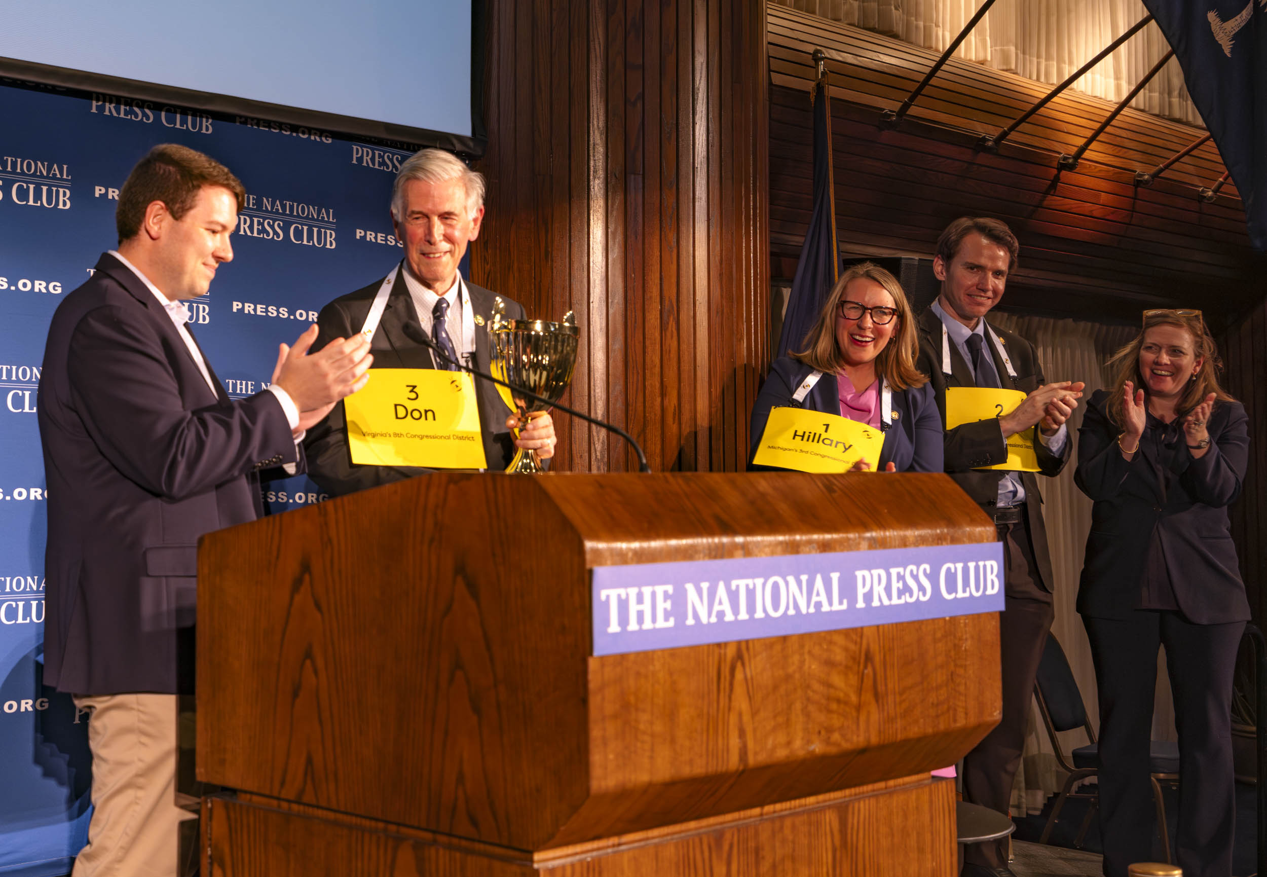 Rep. Don Beyer wins 2025 NPC spelling bee