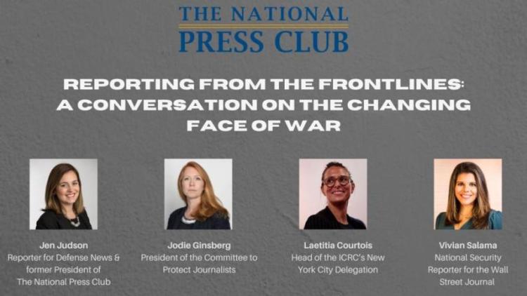 Changing Face of War panel