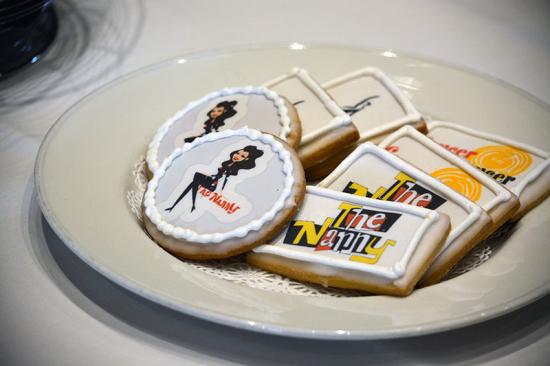 The NPC head chef made sure to give a nod to SAG-AFTRA President Fran Drescher's roots in the TV sitcom "The Nanny" for the April 25, 2022, luncheon dessert. Photo: Joe Luchok April 25, 2022, luncheon