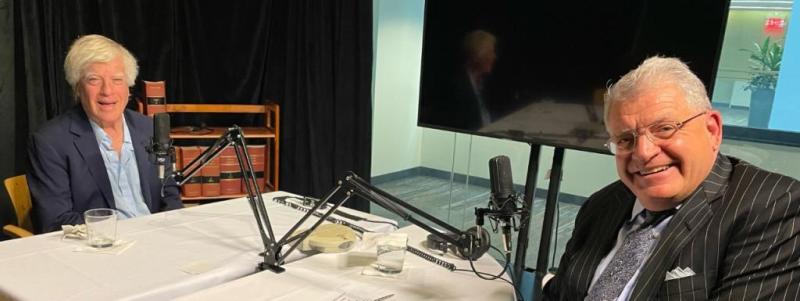 Lincoln Smith and David Satter, right to left