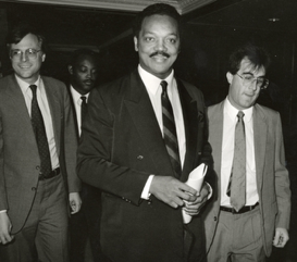 Jesse Jackson at NPC Dec. 7, 1987 photo by Martin Kuhn