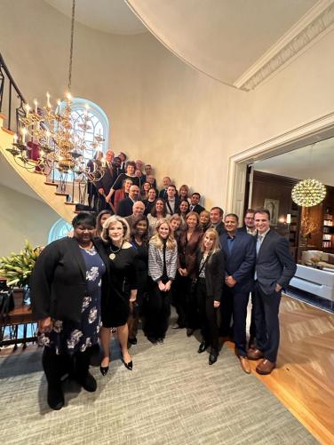 Norwegian Embassy hosted Club's International Correspondents Committee May 2.