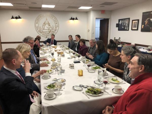 Feb. 7, 2024, Communicator Journalist Roundtable in Cosgrove Lounge