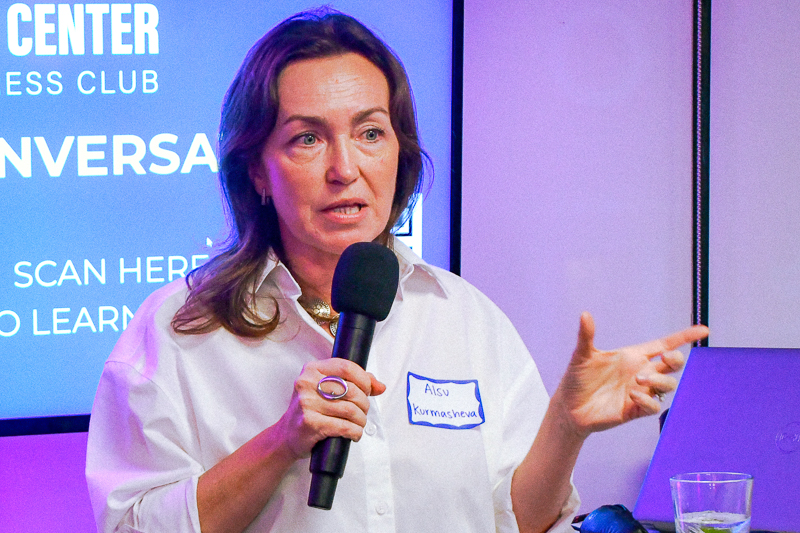 Radio Free Europe reporter and former Russian prisoner Alsu Kurmasheva describes her experiences in Russian captivity and since her release last year.