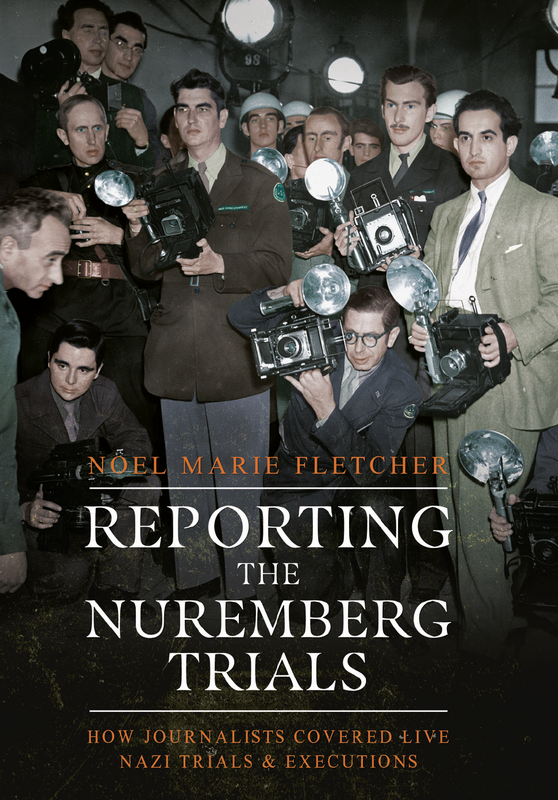 Book cover of Reporting the Nuremberg Trials