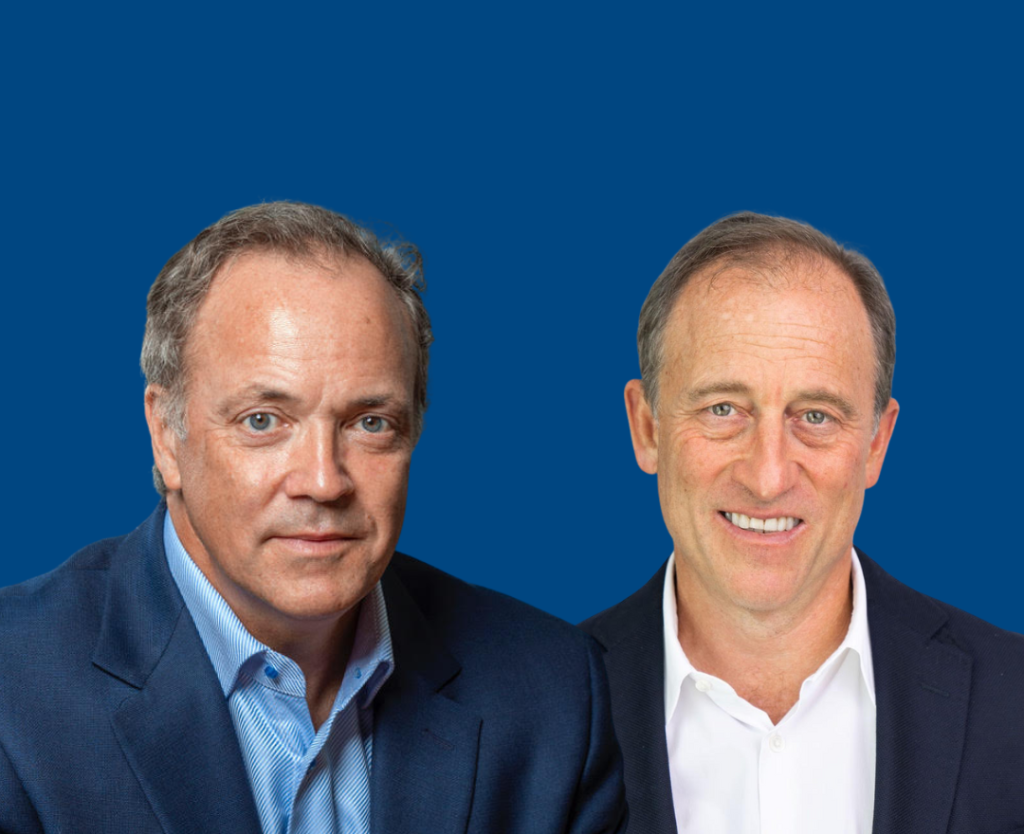 Head shots of Josh Harris and Tad Brown