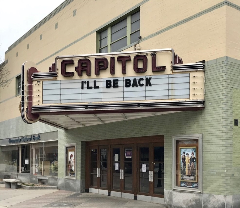 Movie theater "I'll be back"