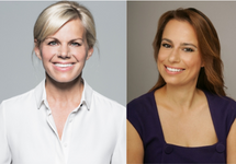Photo of Gretchen Carlson and Julie Roginsky