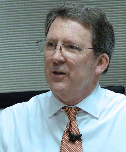Photo of Nick Dalley, president of International Communication Inc.