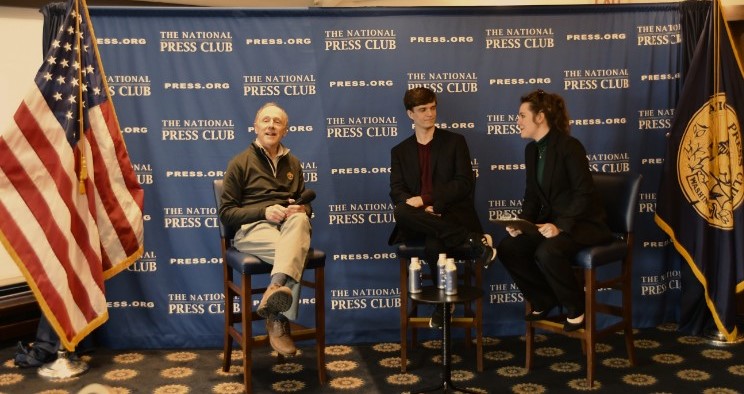 Photo of David Tye, Brogan Smith and Alexandra Bowman