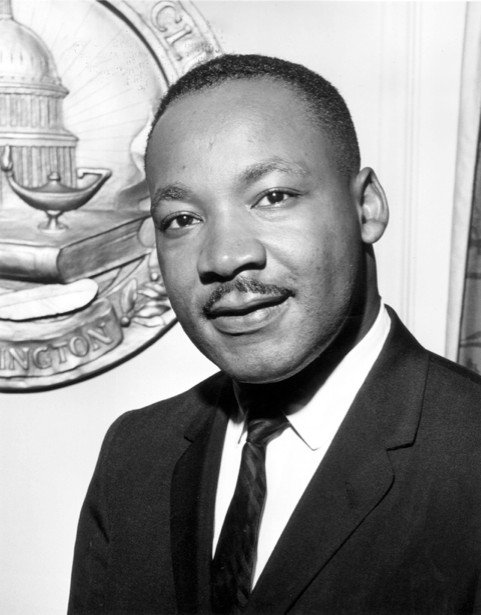 Photo of Martin Luther King Jr. at the Club
