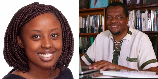 Photo of Muthoki Mumo and Hopewell Chin'Ono