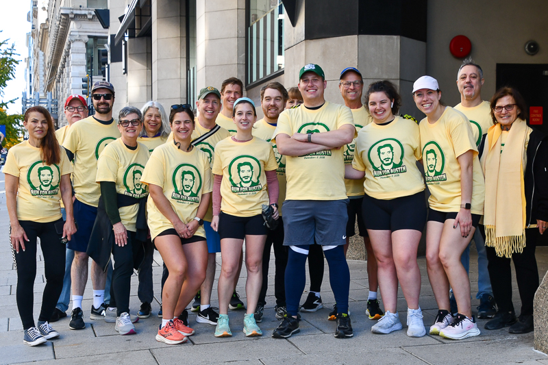 Photo of NPC runners and walkers in Run for Austin 5K