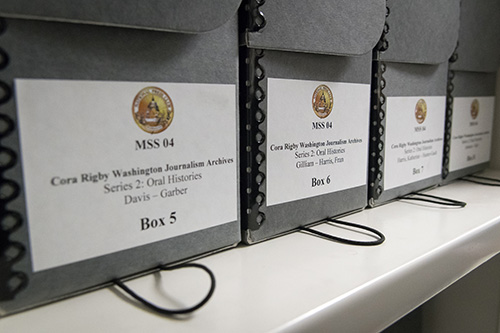 Photo of National Press Club archives