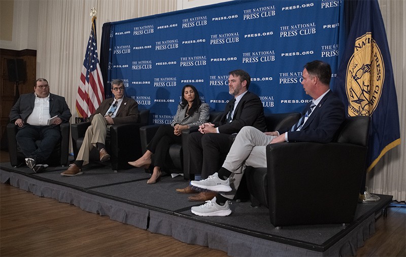 Photo of panel of immigration judges