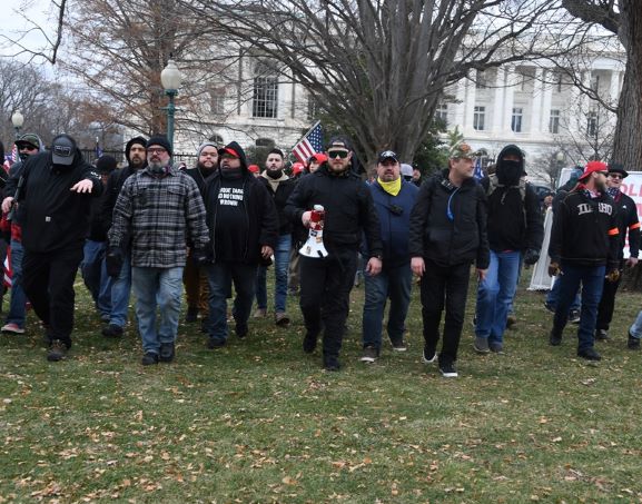 Club member Chisty Bowe's photo of Proud Boys.