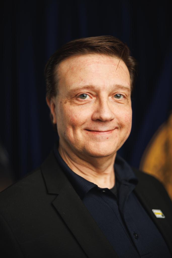 Photo of Scott Graham, video editor, director, NPC Broadcast Operations Center