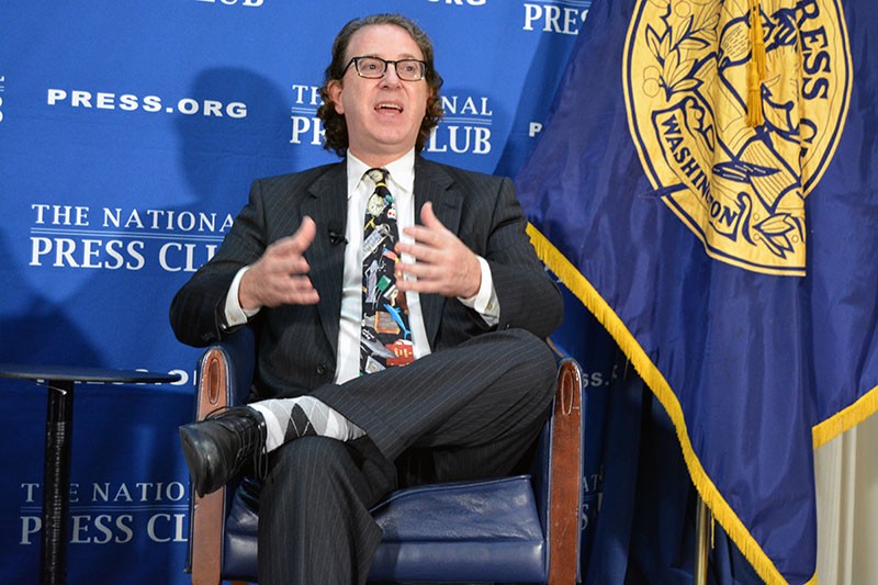 Photo of Mark Zaid at Espionage Act Newsmaker