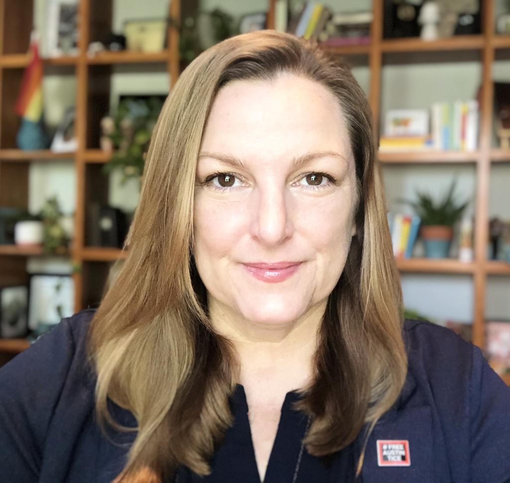 Photo of National Press Club Journalism Institute Executive Director Beth Francesco.