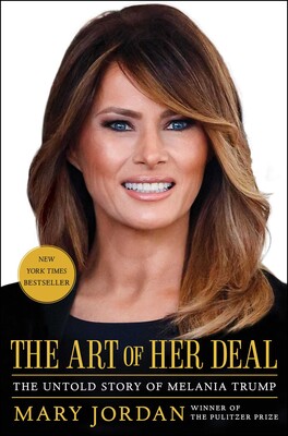 Cover of book about Melanie Trump